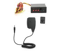 Generic Klaxon D'alarme de Voiture, Mégaphone à 3 Tons, 115 DB, pour Avertissement Universel de Véhicule, Matériau ABS