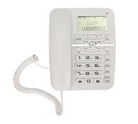 Generic KXT2028CID Téléphone Filaire de Bureau Conception Ergonomique avec Identification de L'appelant et Fonctions de Mémoire pour Une Utilisation au Bureau Matériau ABS 8,3 X 6,7 X 3,7 Pouces