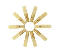 Generic LADE Alto Sax Reed Strength 2.5 Lot de 10 Accessoires de Remplacement en Bambou de qualité pour Saxophones Alto BB