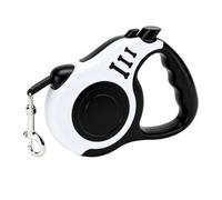 Generic Laisse de Marche Rétractable Antidérapante pour Animaux de Compagnie, Télescopique et Automatique, Portable, pour Les Activités de Plein Air (White)