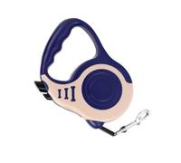Generic Laisse Rétractable en Nylon pour Chien, Poignée Antidérapante, pour Petits Animaux de Compagnie, Marche en Plein Air, 16,4 Pieds, pour L'entraînement des Chiots (Blue)