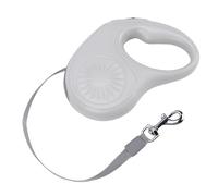 Generic Laisse Télescopique Rétractable pour Chien, Flexible et Durable, pour la Marche en Toute sécurité des Animaux de Compagnie en Plein Air, Matériau ABS TPU (Gray)