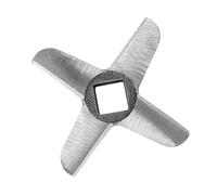 Generic Lame de Hachoir de Cuisine en Acier Résistant à la Rouille, Lame Tranchante pour un Broyage Rapide de la Viande, Adaptée à la Fabrication de Saucisses DIY, Pièce de Rechange pour Batteur sur