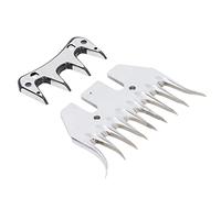 Generic Lame de Rechange pour Tondeuse à Laine Incurvée à 9 Dents Conçue pour les Moutons et Alpagas à Laine Dense