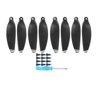 Generic Lame D'hélice D'hélice de qualité Supérieure pour Mini, Ensemble de 8 Lames de Drone Haute Résistance pour des Performances Fiables, Idéal pour Les Pilotes à la Recherche D'accessoires (Bord