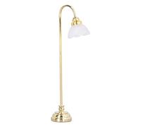 Generic Lampadaire Miniature pour Maison de Poupée, Style Vintage, Lumière Chaude pour Maison de Poupée à L'échelle 1/12, Chambre à Coucher, Salon, Hall, Mini Meuble Parfait, Cadeau pour Les Amis et