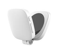 Generic Lampe à Selfie Magnétique Portable Compacte Rechargeable Pliable LED pour Miroir de Maquillage, luminosité Réglable pour Selfies, Appels Vidéo pour, S Series, Miroir de Maquillage (White)
