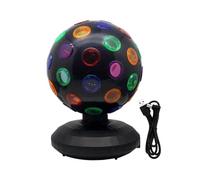Generic Lampe Boule Disco USB Plug Play, Rotation à 360 °, éclairage DJ, Lumière de Fête pour Spectacle, Festival D'halloween, Célébration de Mariage à, Noir