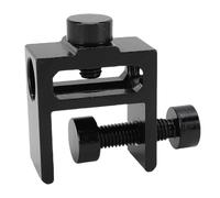 Generic Lampe de Camping Flexible, Pince de Table, Support de Dispositif en Alliage D'aluminium Noir pour le Camping et la Diffusion en Direct