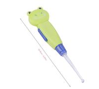 Generic Lampe de Poche LED pour Enfants, Dissolvant de Cérumen, Conception de Dessin animé Mignon avec Cuillère et Pince à épiler pour Soins des Oreilles de bébé, Matériau ABS 10.8cm (Style