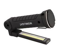 Generic Lampe de Travail COB + LED Blanche, Lampe de Poche Portable Rechargeable pour L'entretien de la Maison et une Utilisation D'urgence, ABS, 1 unité