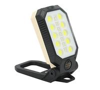 Generic Lampe de Travail LED Super Lumineuse Angle Réglable et Magnétique pour Camping en Plein Air et Entretien de Voiture ABS IP66 1 Unité