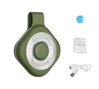 Generic Lampe de Travail Magnétique à LED pour Activités de Plein Air, Compacte, Rechargeable, avec 6 Modes, Légère et Portable, 6,5 X 5,2 X 1,9 Cm (Green)