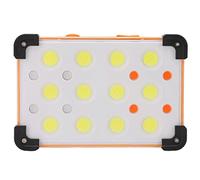 Generic Lampes de Travail LED 100w, Portables, Anti-poussière, Solaires, Rechargeables, pour le Camping, 4 Modes D'éclairage, Plastique ABS, Batterie 9000mAh