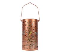 Generic Lanterne Solaire Colorée, éclairage D'extérieur LED étanche pour Décoration de Jardin, Batterie 18x10cm 600mAh