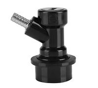 Generic Le Bouchon de Carbonatation en Acier Inoxydable Ajoute Efficacement de la Carbonatation pour la Bière Brassée à la Maison pour Préparer de L'eau Gazeuse ou des Boissons Gazeuses avec