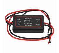 Generic Le Contrôleur de Feu Arrière Pilote de Marqueur LED de Voiture Clignote Lentement étanche pour les Remorques de Camions de Voitures, Matériau ABS