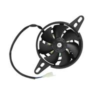Generic Le Ventilateur de Refroidissement de Radiateur de Moto 12 V Haute efficacité Améliore les Performances de Refroidissement pour Moto ATV Quad Go Kart 150-250, Plastique + Fonte, Noir, 1 Pièce