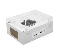 Generic Lecteur CD Bluetooth Compact Double Haut-parleurs Télécommande Son sans Perte Lecture Lecteur de Musique CD au Design Rétro pour Une Esthétique Vintage Puissance 10 W