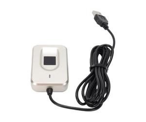 Generic Lecteur D' Digitales USB, Scanner Biométrique Rapide et Précis pour Ordinateur de Bureau et Ordinateur Portable, Connexion Tactile Moderne, Alliage D'aluminium, 1 Pièce