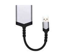 Generic Lecteur de Carte Mémoire TF USB A à Double Emplacement pour des Transferts Rapides de Photos et de Vidéos, Parfait pour Les Professionnels en Voyage et en Déplacement, Design élégant et