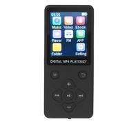 Generic Lecteur de Musique MP3, écran Couleur 1.8 Pouces, Support d'images, Vidéo, Lecteur MP4 BT 5.0, pour Usage Domestique et Extérieur (Black)