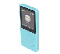 Generic Lecteur de Musique Portable Ultra Fin MP4 avec Accessoires pour étudiants, Facile à Utiliser, Prend en Charge Une capacité de Mémoire jusqu'à 32 Go pour Le Divertissement et L'étude (Blue)