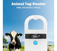 Generic Lecteur de Puces Universel, Affichage OLED Clair 128, Stockage de Données pour la Gestion des Petits Animaux (#1)