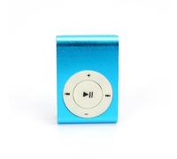 Generic Lecteur MP3 USB Mini Lecteur de Musique Portable avec sans écran Coque Anti-Rayures Prend en Charge la Carte TF pour Les Sports de Plein Air, la Course à Pied, L'entr (b)