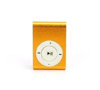 Generic Lecteur MP3 USB Mini Lecteur de Musique Portable avec sans écran Coque Anti-Rayures Prend en Charge la Carte TF pour Les Sports de Plein Air, la Course à Pied, L'entr (d)