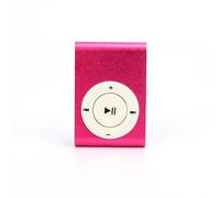 Generic Lecteur MP3 USB Mini Lecteur de Musique Portable avec sans écran Coque Anti-Rayures Prend en Charge la Carte TF pour Les Sports de Plein Air, la Course à Pied, L'entr (g)