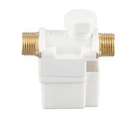 Generic L'électrovanne électrique Arrête Efficacement le Débit D'Eau pour L'énergie Solaire AC220V G1/2 N/C Vanne Normalement Fermée pour L'alimentation en Eau Adaptée à L'irrigation par