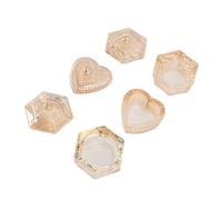 Generic Les Ongles Suppriment un Navire, Navire Monomère des Ongles 3 Pcs en Poudre de Couvercle de Vitrage