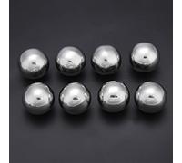 Generic Les Sphères de Glace en Acier Inoxydable Refroidissent Les Boissons sans Dilution pour le Cadeau de Serveur de Fête de Pub à Domicile, Pierres de Refroidisseur de Vin de Whisky Faciles à