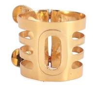 Generic Ligature Saxophone du Ténor, Ligature de Saxophone Ténor en Laiton Polyvalent pour les Débutants pour l'instrument de Musique