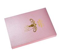 Generic Livre D'affichage de Cartes de Couleurs de Gel pour Ongles, 216 Couleurs, avec 216 Emplacements pour Ranger les Pointes des Ongles, Organisateur Réutilisable pour Nail Art pour (Rose)