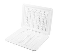 Generic Livre D'affichage Précis des Ongles de 120 Couleurs, Conception Facile à Clipser pour Manucure, Matière Plastique Durable pour Salle D'exposition de Nail Art