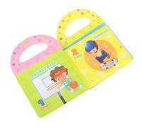 Generic Livre de Bain pour bébé, Jouet de Douche Doux et Imperméable pour Favoriser Le Développement Visuel, L'éducation Précoce, pour Bébés, Matériau EVA, Thème Sportif (0537Sports)