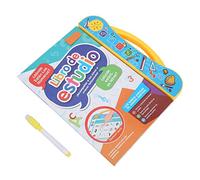 Generic Livre électronique Sonore pour Enfants, Jouet d'apprentissage de l'espagnol et de l'anglais avec Sons et Images, Jouet éducatif Interactif pour Enfants à Partir de 3 Ans, Développement