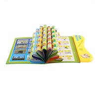 Generic Livre Intelligent électronique Multifonctionnel pour Enfants, Jouet éducatif Cognitif de Lecture pour Tout-Petits, Matériau ABS coloré avec Stylo d'apprentissage