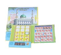 Generic Livre Sonore Arabe pour Enfants, Outil d'apprentissage éducatif Interactif pour Les Premiers Lecteurs, Plastique 14.8x21cm