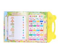 Generic Livre Sonore électronique d'apprentissage de L'anglais Chinois Livre Parlant Interactif pour Enfants Garçons Filles, Améliore la capacité de Pensée Logique, Comprend 24 Pages D'images, Type