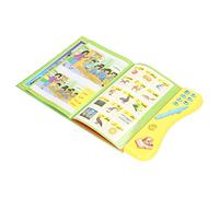 Generic Livre Sonore pour Enfants Livre d'apprentissage Interactif pour Enfants, Compétences de Lecture Précoce et Apprentissage Musical, avec Stylo, pour Garçons et Filles, 10 X 9,3 Pouces
