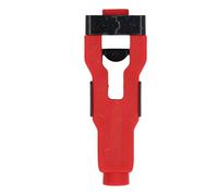 Generic Loquet de Porte, Outil à Mortaise, Retrait Efficace du Matériau pour Portes Standard de 1 3/4 Pouces, Acier Inoxydable, Couleur Rouge