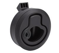 Generic Loquet de Trappe de Bateau pour Camping-car, Serrure Ronde Durable avec 2 Clés pour Véhicule de Camping Marin, Installation Facile pour Bateaux, cars et -cars