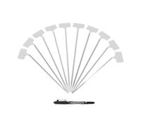 Generic Lot de 10 étiquettes pour Plantes, pour Pépinière, Légumes En Pot, Serre