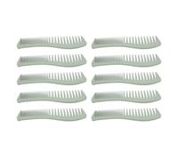 Generic Lot de 10 Peignes à Cheveux Ergonomiques Double Face pour Démêler Effort les Cheveux Mouillés et Secs, Idéal pour les Voyages et un Usage quotidien.