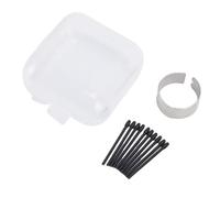 Generic Lot de 10 Plumes de Rechange Noires pour Pro PTH 460 PTH 660 860 DTK 1661 DTH 1320 DTH 1620 W1320 W1620 pour Artistes en Acier au Carbone
