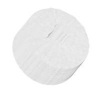 Generic Lot de 100 Housses D'oreiller Jetables Ultra Douces Non Tissées pour Massage, Housses D'appui-tête Respirantes pour Salon de beauté, Spas, Clubs, Salle D'acupuncture, 30 X 30 Cm (Mince avec