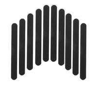 Generic Lot de 12 Bâtonnets de Ponçage Double Face Noirs Robustes pour Figurines et Miniatures, Outils de Ponçage Polyvalents en Éponge Abrasive pour Création Artisanale